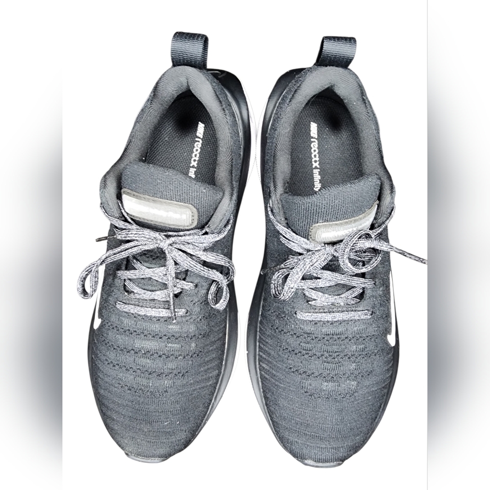 Nike ReactX Infinity Run 4 'Black White', Womens 8 - Picture 5 of 10